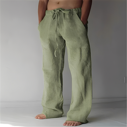 Arthur – Pantalon Baggy din In pentru Bărbați