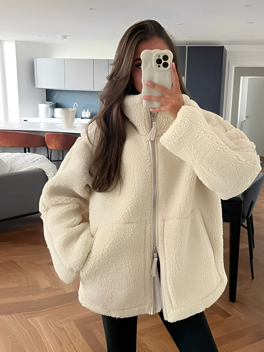 Daria – Palton Teddy Oversize