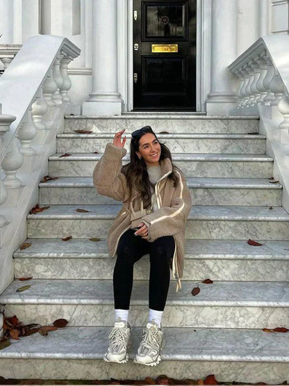 Daria – Palton Teddy Oversize