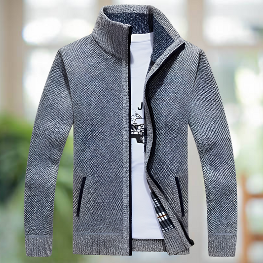 Iker – Jachetă tricotată călduroasă pentru bărbați