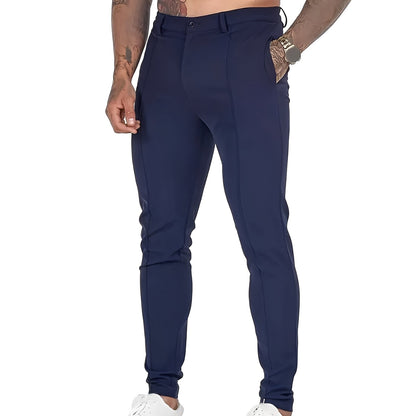 Stuart - Pantaloni Lejeri Slim-Fit pentru Bărbați