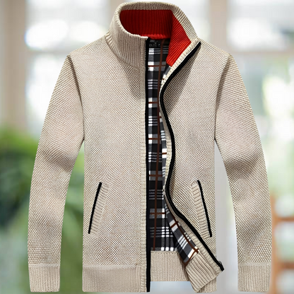 Iker – Jachetă tricotată călduroasă pentru bărbați