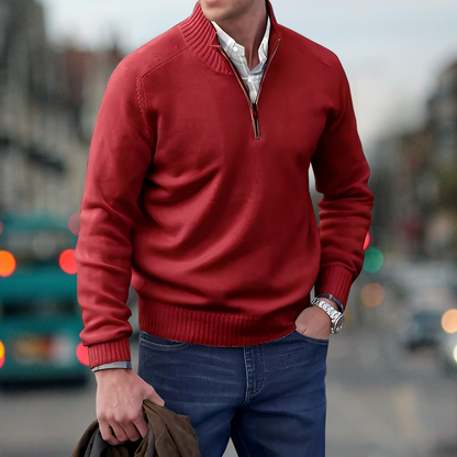 Adrian – Pulover cu fermoar