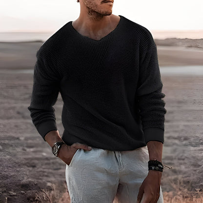 Carlton - Pulover tricotat, călduros și lejer pentru bărbați