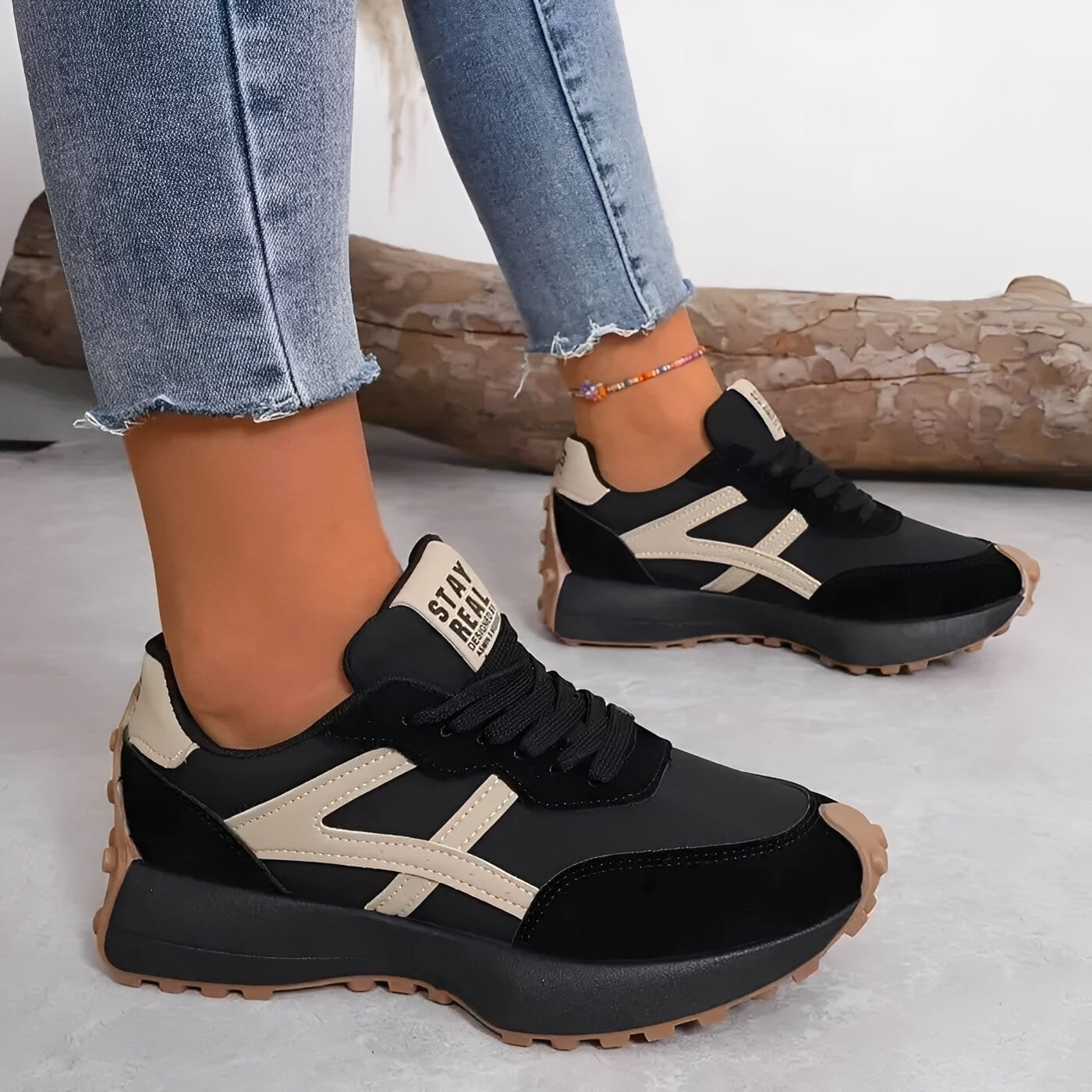 Davena - Pantofi sport casual cu aderență bună pentru femei