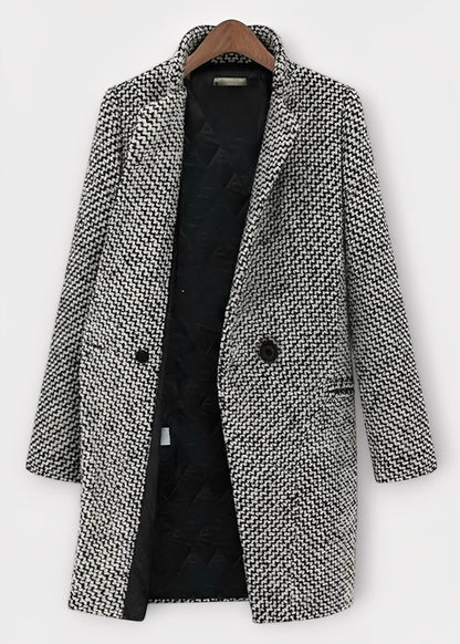 Pamelia - Palton elegant și lung pentru femei