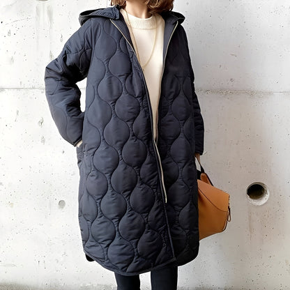 Priscilla – Parka lejer cu glugă și model