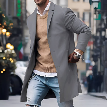 Kenyon - Trenci cu nasturi, elegant pentru bărbați