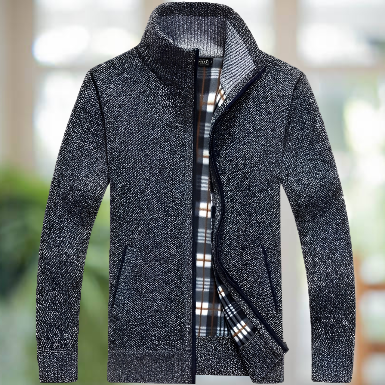 Iker – Jachetă tricotată călduroasă pentru bărbați