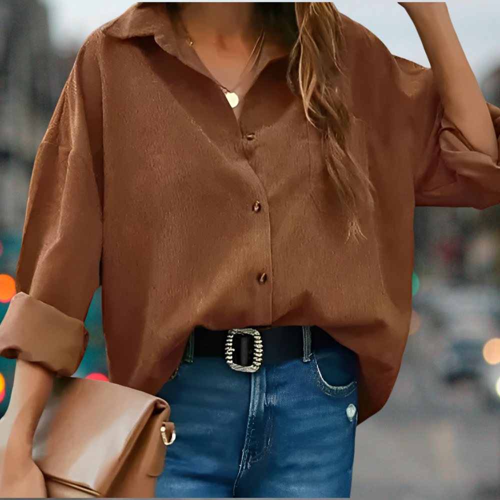 Wendela – Cămașă din cord modernă