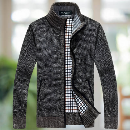 Iker – Jachetă tricotată călduroasă pentru bărbați