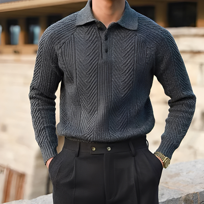 Darius – Pulover Tricotat cu Mâneca Lunga