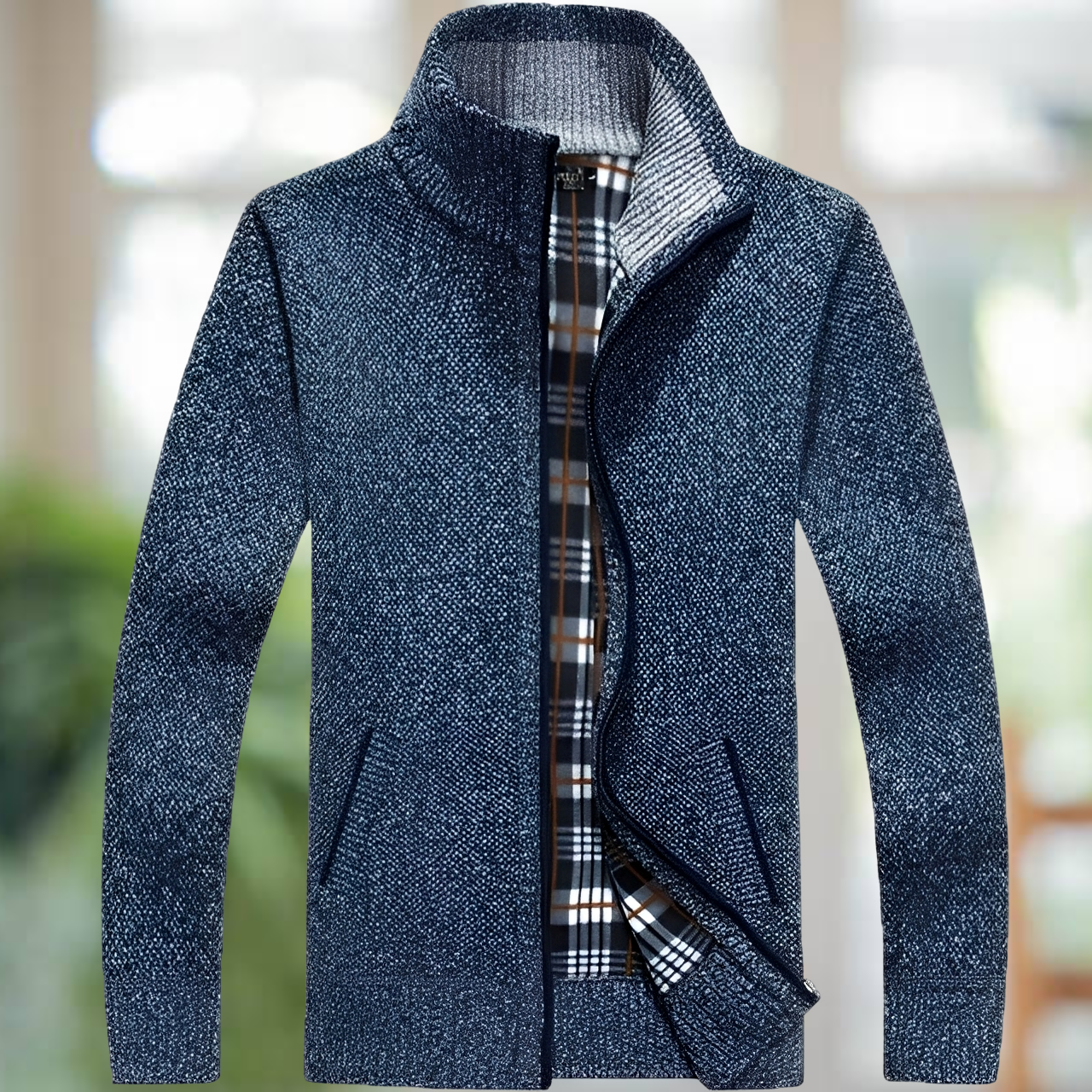 Iker – Jachetă tricotată călduroasă pentru bărbați